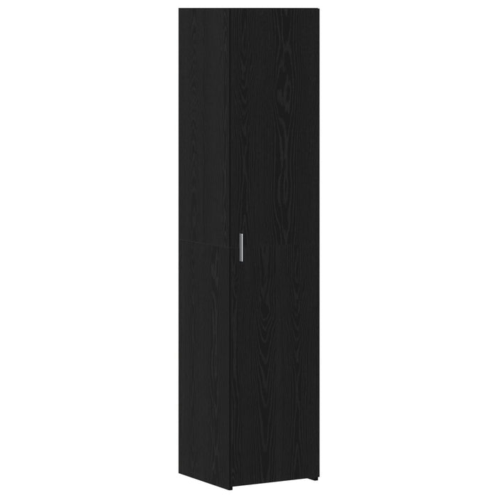 Highboard Stejar Negru 40x42.5x185 cm Lemn prelucrat - WALTI WALTI