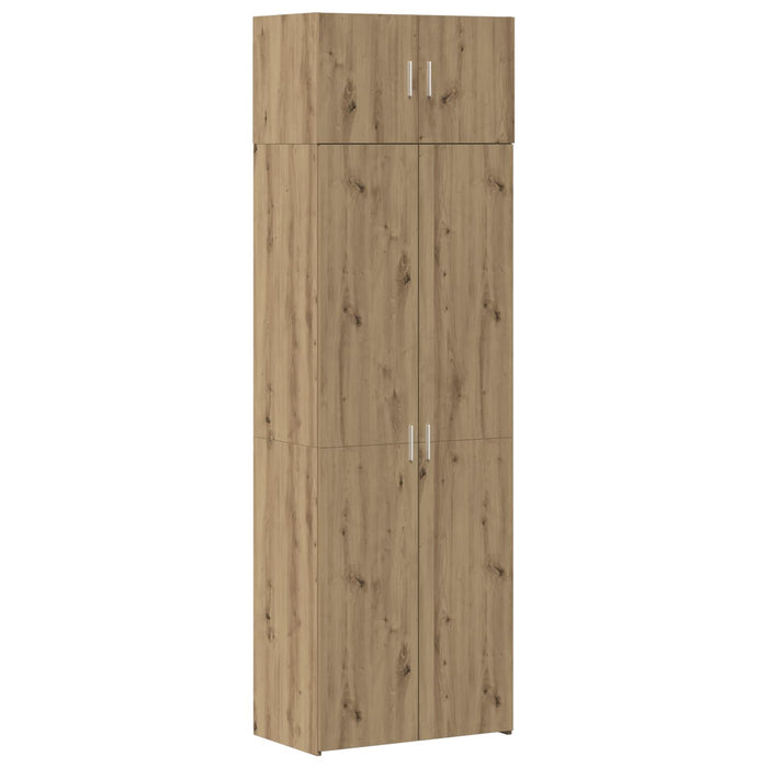 Cabinet de depozitare vidaXL Stejar Artisan 70x42.5x225 cm Lemn prelucrat, Cabinet pe perete vidaXL Stejar Artisan 70x42.5x40 cm Lemn prelucrat - WALTI WALTI