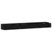 Cabițele 2 piese Stejar negru 102x30x20 cm Lemn prelucrat - WALTI WALTI