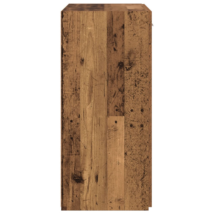 Cabinet de stocare din lemn vechi 80x42.5x93.5 cm Lemn prelucrat - WALTI WALTI