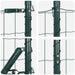 Euro Fence cu 13 posturi 1x25 m Oțel galvanizat Verde - WALTI WALTI