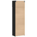 Dulap de depozitare vidaXL Stejar Negru 70x42.5x225 cm Lemn procesat, Dulap pe perete vidaXL Stejar Negru 70x42,5x40 cm Lemn procesat - WALTI WALTI