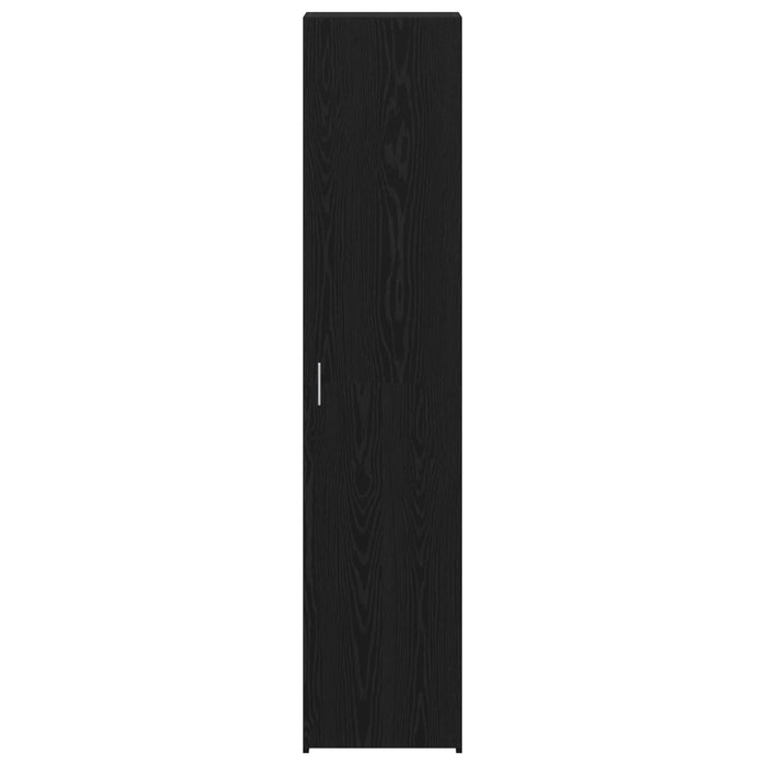 Highboard Stejar Negru 40x42.5x185 cm Lemn prelucrat - WALTI WALTI