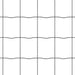 Gard Euro cu 13 stâlpi cu vârf 0.4x50 m Oțel galvanizat gri - WALTI WALTI