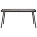 Set mobilier de grădină, 2 piese, cu perne, negru, poliratan - WALTI WALTI