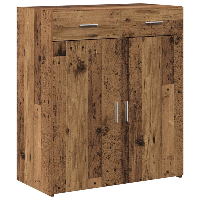 Cabinet de stocare din lemn vechi 80x42.5x93.5 cm Lemn prelucrat - WALTI WALTI