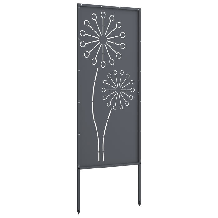 Ecran de intimitate pentru grădină Antracit 50 x 140 cm WALTI