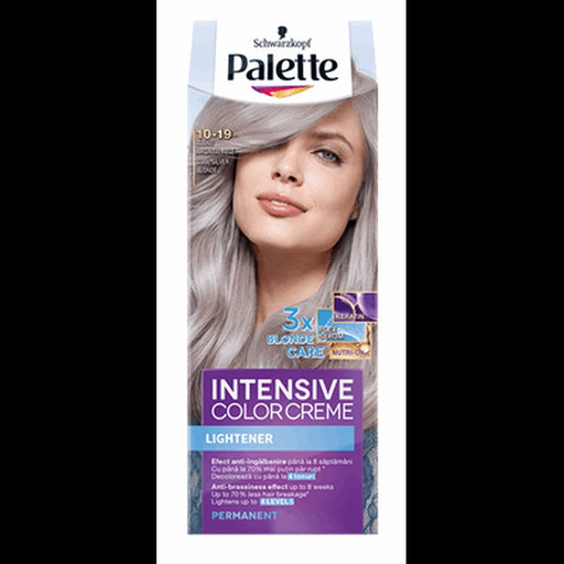 Palette Intensive Color Creme Decolorant pentru Par Nuanta 10-19 Blond Argintiu Rece 110 ml - WALTI WALTI