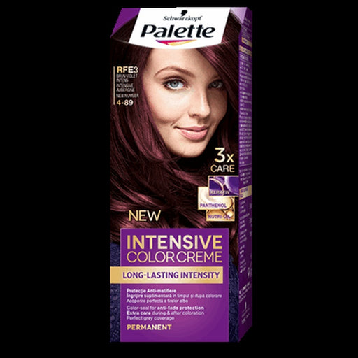 Palette Intensive Color Creme Vopsea De Par Nuanta RFE3 Brun Violet Intens 110 ml - WALTI WALTI