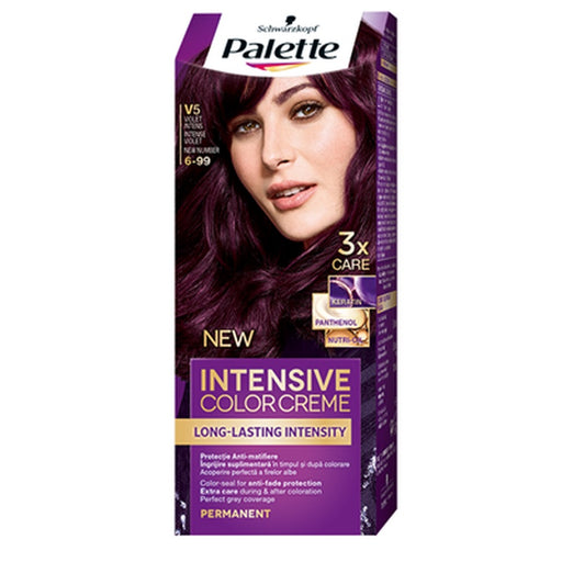 Palette Intensive Color Creme Vopsea de Par Nuanta V5 Violet Intens 110 ml - WALTI WALTI