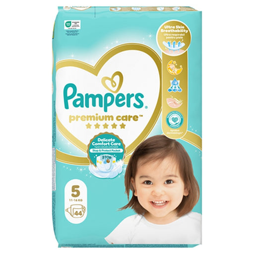 Pampers Premium Care 44 Scutece Mărimea 5 11-16 kg - WALTI WALTI