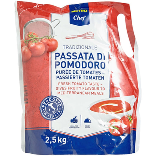 Passata Tomate Pouch 2,5 Kg - WALTI WALTI