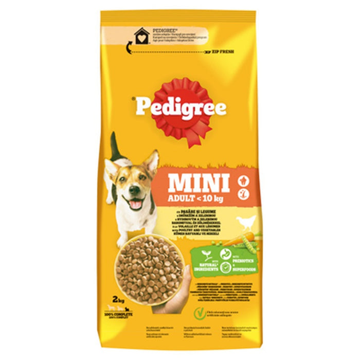 Pedigree Hrana Uscata Caini Adulti Pasare & Legume 2 Kg - WALTI WALTI