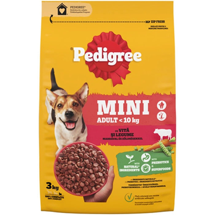 Pedigree Mini Adult Vita si Legume 3 Kg - WALTI WALTI