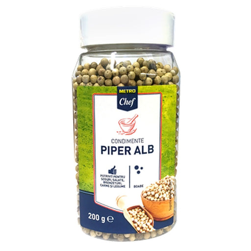 Piper Alb Boabe 200 g - WALTI WALTI