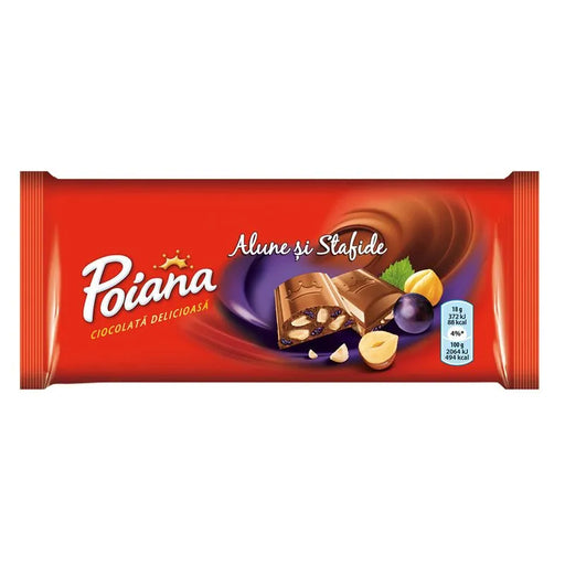 Poiana Ciocolata Alune si Stafide 5 x 90 g - WALTI WALTI