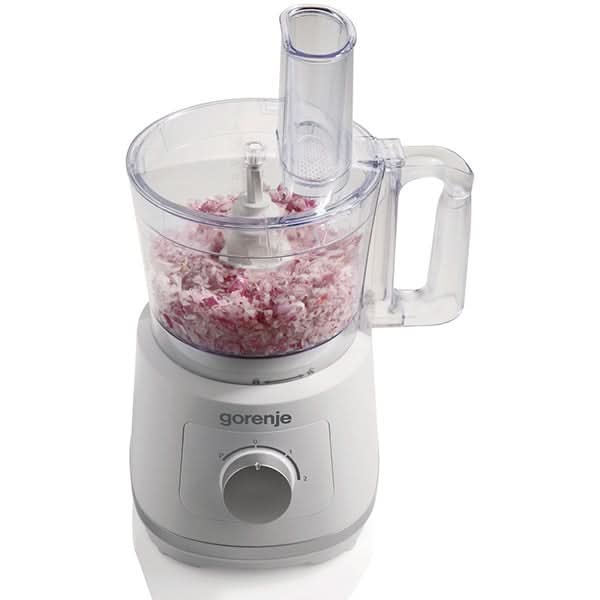Robot de bucatarie GORENJE SB801W, vas 2.4l, blender 1.5l, 800W, 2 trepte viteza, alb-gri WALTI