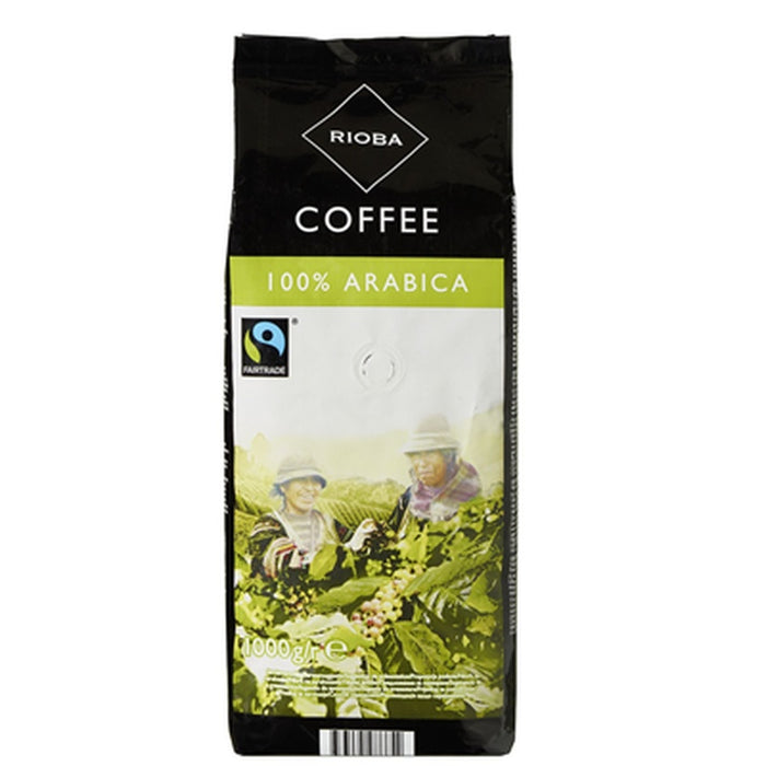 RIOBA Cafea Boabe 100% Arabica 1 Kg - WALTI WALTI