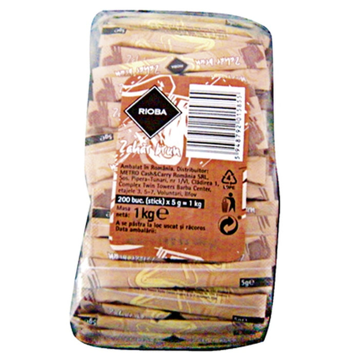 RIOBA Zahar Brun Stick 1 Kg - WALTI WALTI