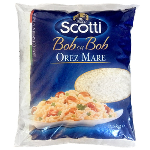 RISO Scotti Bob cu Bob Orez Bob Mare 2,5 Kg - WALTI WALTI