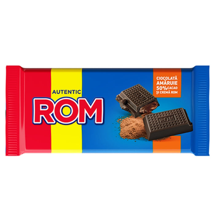 ROM Ciocolata 50% Crema de Rom 3 x 88 g - WALTI WALTI