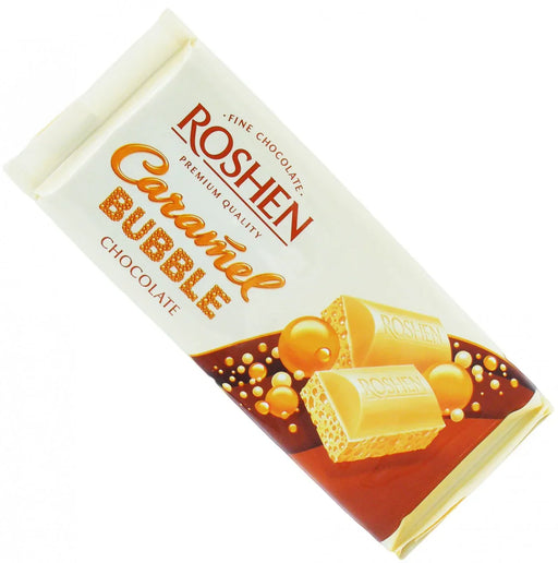 ROSHEN Aerata Alba Caramel 80 g - WALTI WALTI