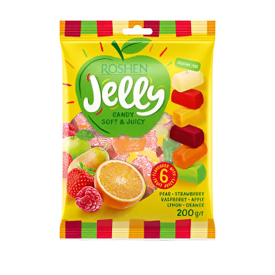 ROSHEN Jelly Jeleuri Fructe 200 g - WALTI WALTI
