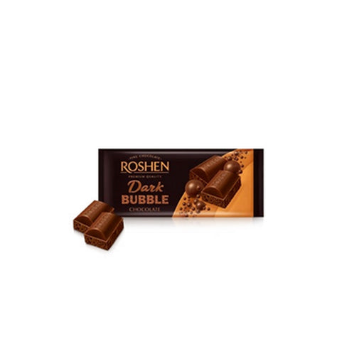 ROSHEN Ciocolata Aerata Neagra 80 g - WALTI WALTI