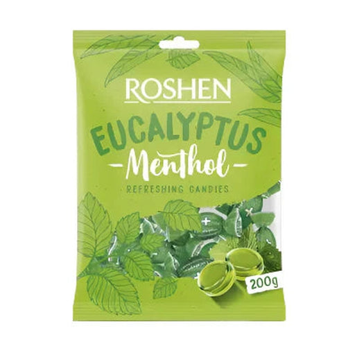ROSHEN Dropsuri cu Eucalipt si Mentol 200 g - WALTI WALTI