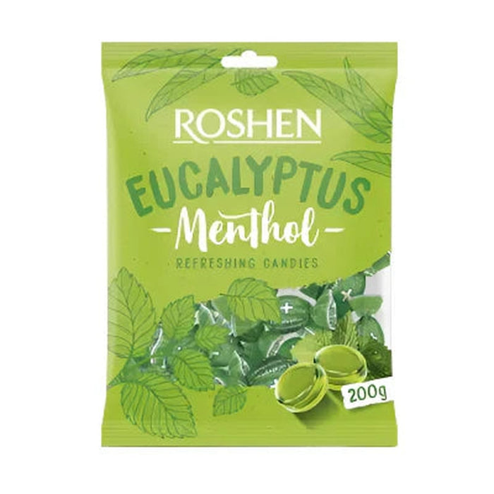 ROSHEN Dropsuri cu Eucalipt si Mentol 200 g - WALTI WALTI
