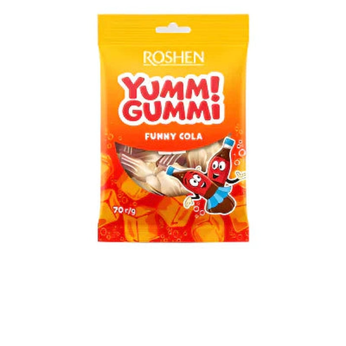 ROSHEN YUMMI GUMMI Jeleuri cu Suc Cola 70 g - WALTI WALTI