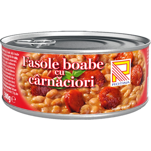 ROTINA Fasole cu Carnati 300g - WALTI WALTI