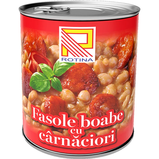 ROTINA Fasole cu Carnati  800 g - WALTI WALTI