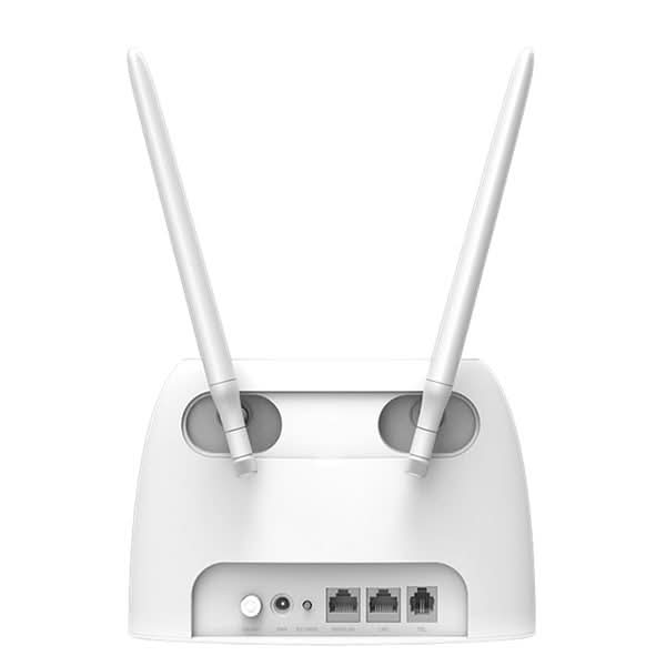 Router Wireless TENDA N300 4G06, Single-Band 300 Mbps, 4G VoLTE, alb - WALTI WALTI