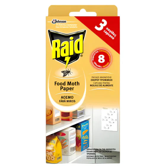 Raid Capcana pentru Molii de Alimente 2 bucati - WALTI WALTI
