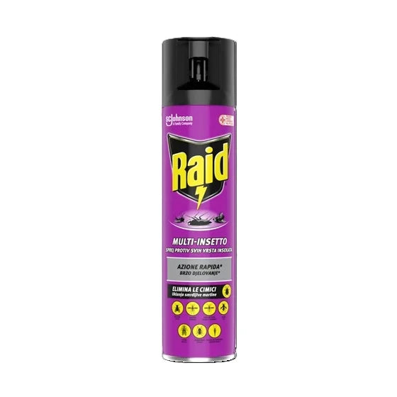 Raid Spray Multi Insecte 400 ml - WALTI WALTI