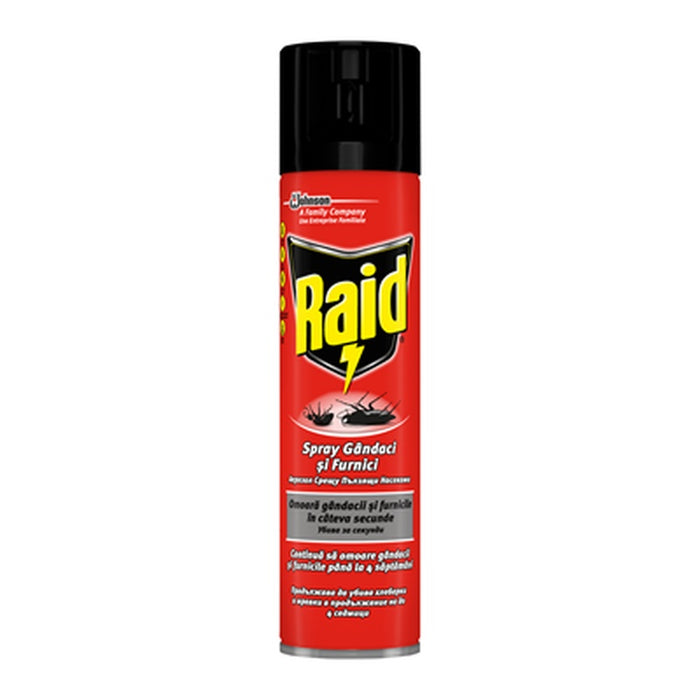 Raid Spray Impotriva Insectelor Taratoare 400 ml - WALTI WALTI