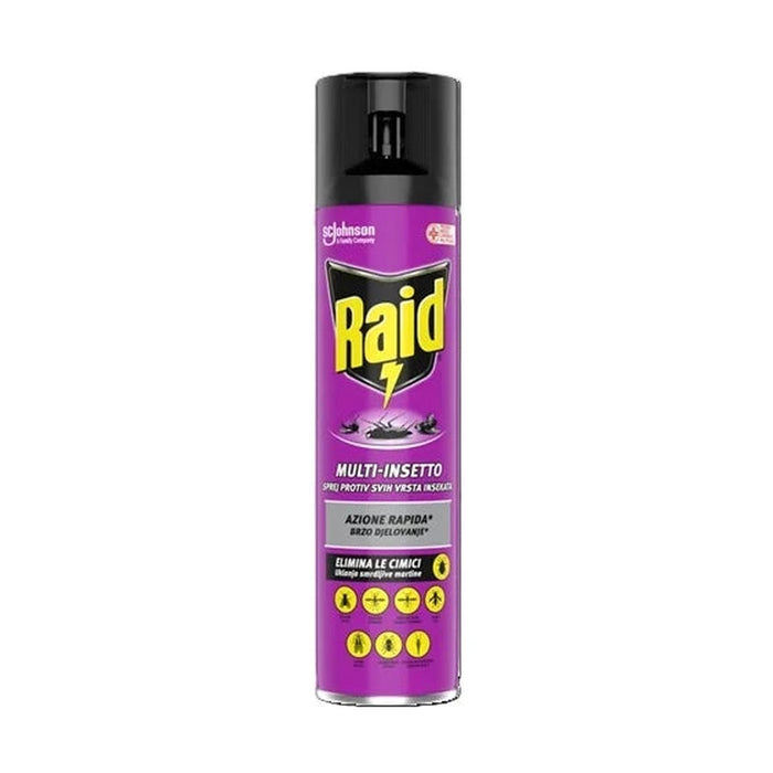 Raid Spray Multi Insecte 400 ml - WALTI WALTI