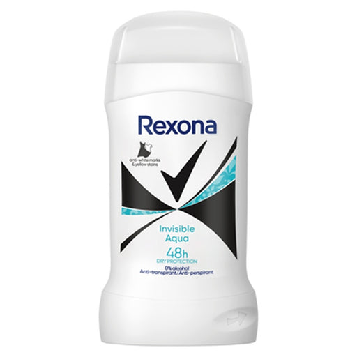 Rexona Deodorant Stick Invisible Aqua 50 ml - WALTI WALTI
