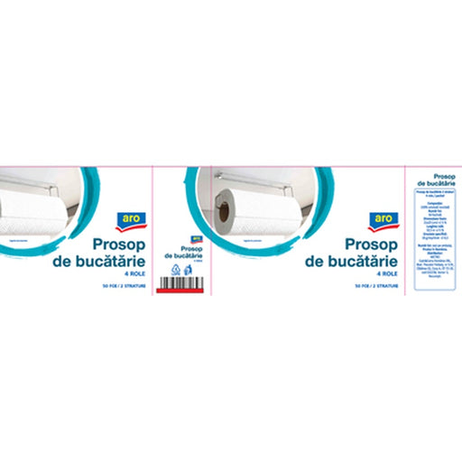 Role Prosop Bucatarie 2 Straturi 4 bucati - WALTI WALTI