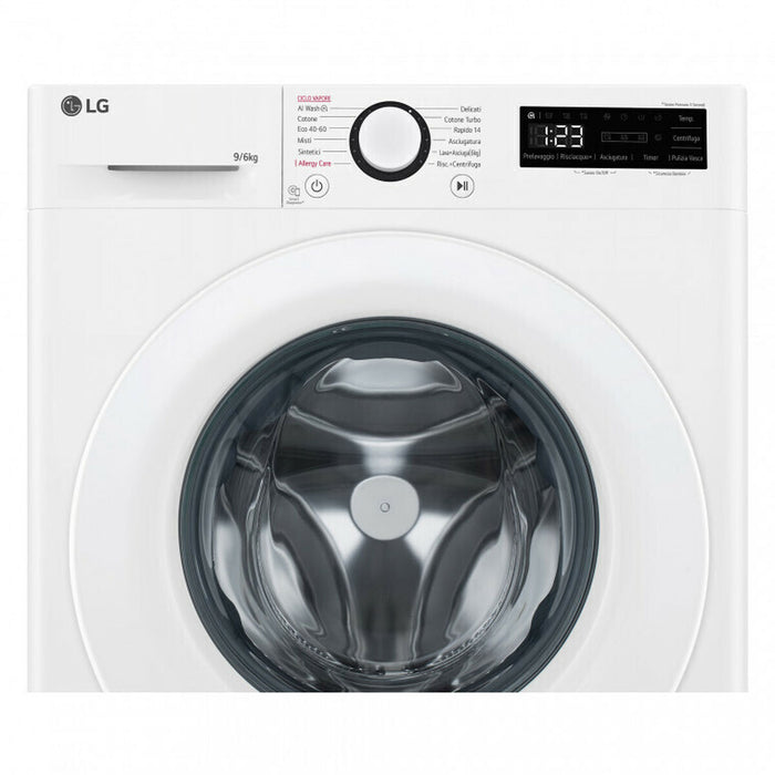Washer - Dryer LG F4DR5009A3W 1400 rpm 9 kg 6 Kg - WALTI WALTI