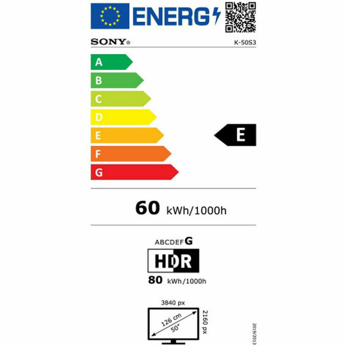 Smart TV Sony K50S35B 4K Ultra HD 50"  (127 cm) LED WiFi Miracast DVB-T2 - WALTI WALTI