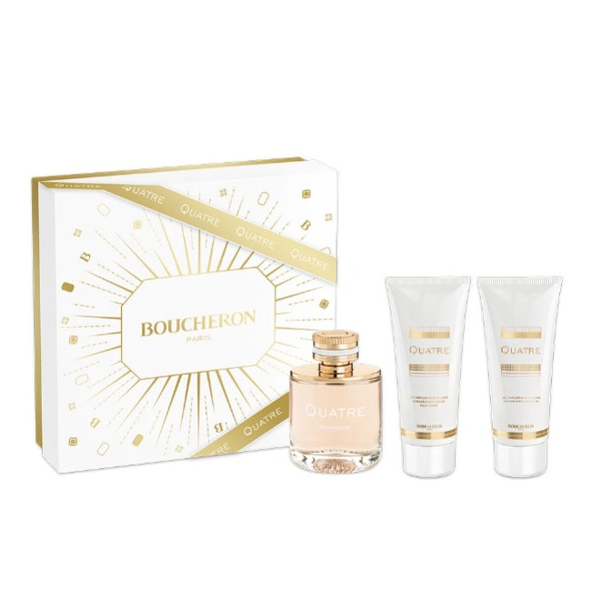 Set de Parfum Femei Boucheron QUATRE POUR FEMME EDP 3 Piese - WALTI