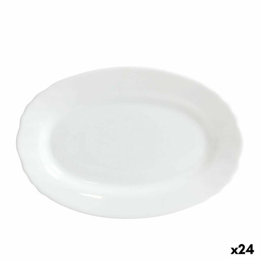 Platou pentru Servire Bormioli Ebro Sticlă Oval 23 x 15,5 x 2,1 cm (24 Unități) - WALTI WALTI