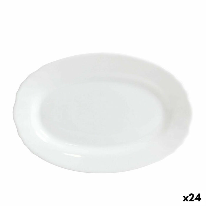 Platou pentru Servire Bormioli Ebro Sticlă Oval 23 x 15,5 x 2,1 cm (24 Unități) - WALTI WALTI