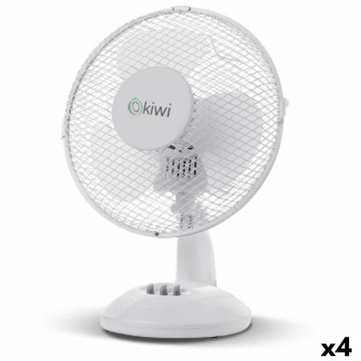 Ventilator de Masă Kiwi Alb Ø 27 cm 21W (4 Unități) - WALTI WALTI