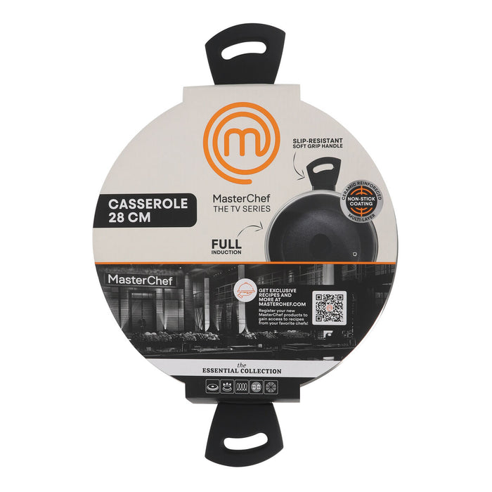 Caserolă Cu Capac MasterChef 28 cm (4 Unități) - WALTI WALTI