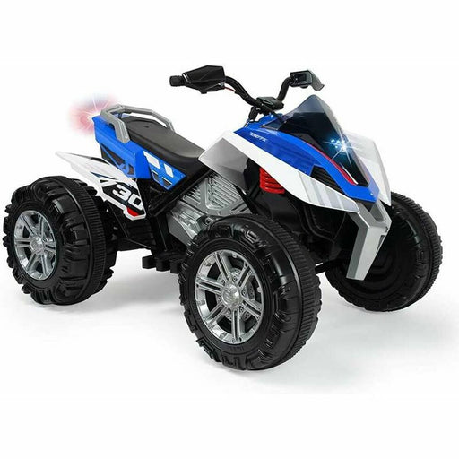 ATV electric Quad Injusa Rage Lumină Albastru Alb 12 V - WALTI WALTI