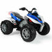ATV electric Quad Injusa Rage Lumină Albastru Alb 12 V - WALTI WALTI