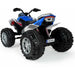 ATV electric Quad Injusa Rage Lumină Albastru Alb 12 V - WALTI WALTI